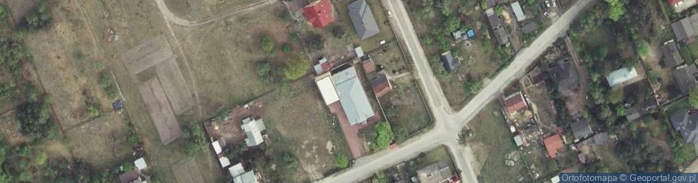 Zdjęcie satelitarne OSP w Działkach