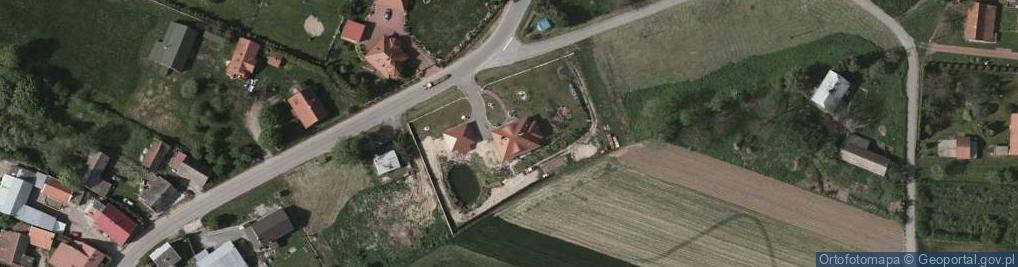 Zdjęcie satelitarne OSP w Dzierdziówce