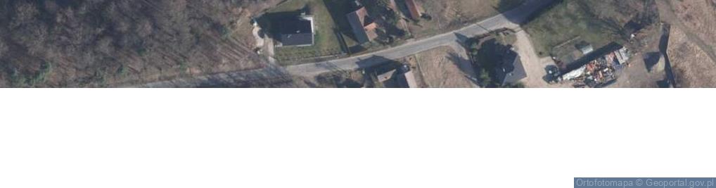 Zdjęcie satelitarne OSP w Dzietrzychowicach