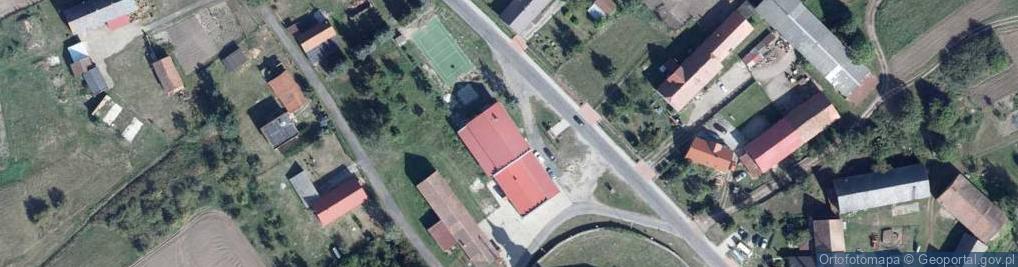 Zdjęcie satelitarne OSP w Dzikowicach