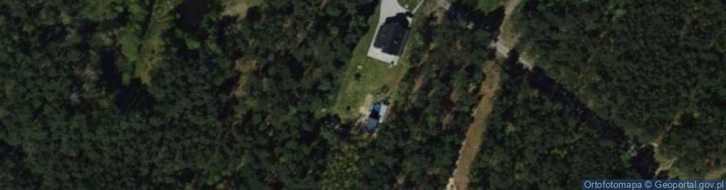 Zdjęcie satelitarne OSP w Franciszkowie