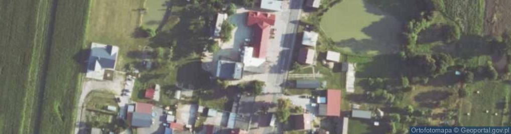 Zdjęcie satelitarne OSP w Galewicach