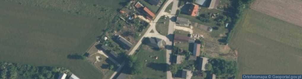 Zdjęcie satelitarne OSP w Gartatowicach