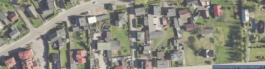 Zdjęcie satelitarne OSP w Gierałtowicach Gmina Gierałtowice