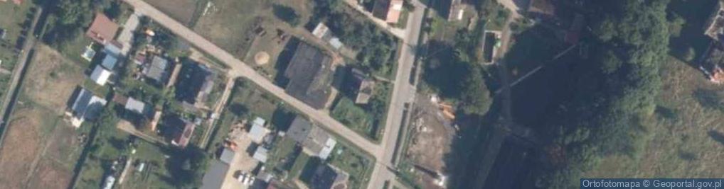 Zdjęcie satelitarne OSP w Główczycach