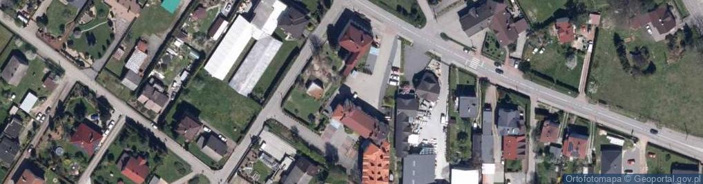 Zdjęcie satelitarne OSP w Goczałkowicach Zdroju
