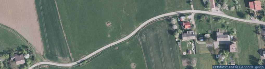 Zdjęcie satelitarne OSP w Godziszowie