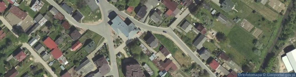 Zdjęcie satelitarne OSP w Goraju