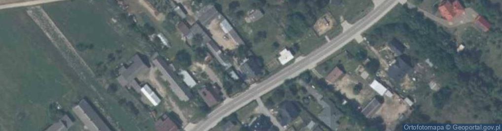 Zdjęcie satelitarne OSP w Goryniu