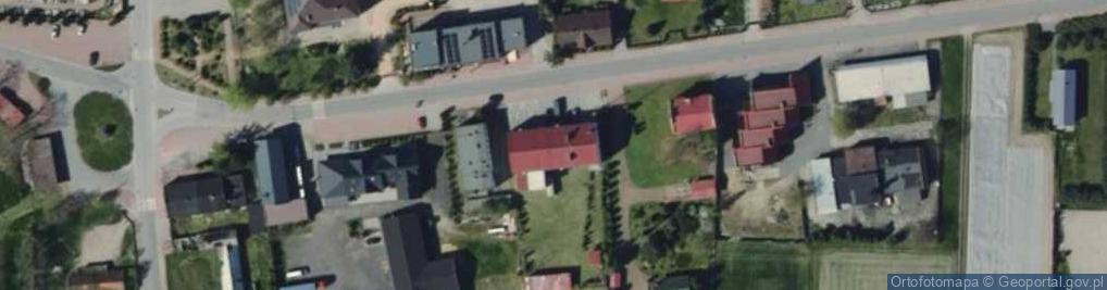 Zdjęcie satelitarne OSP w Górze Świętej Małgorzaty