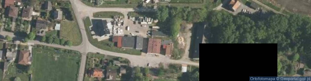Zdjęcie satelitarne OSP w Górze