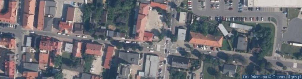 Zdjęcie satelitarne OSP w Gostyninie