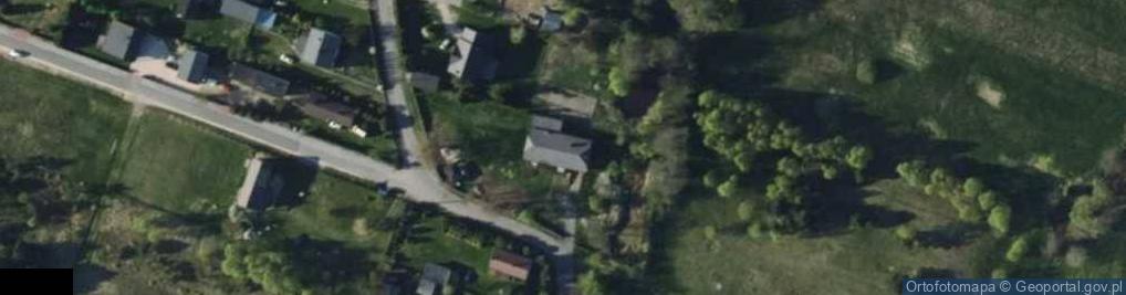 Zdjęcie satelitarne OSP w Gowarzowie