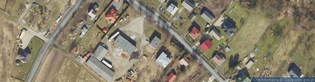 Zdjęcie satelitarne OSP w Grochowcach
