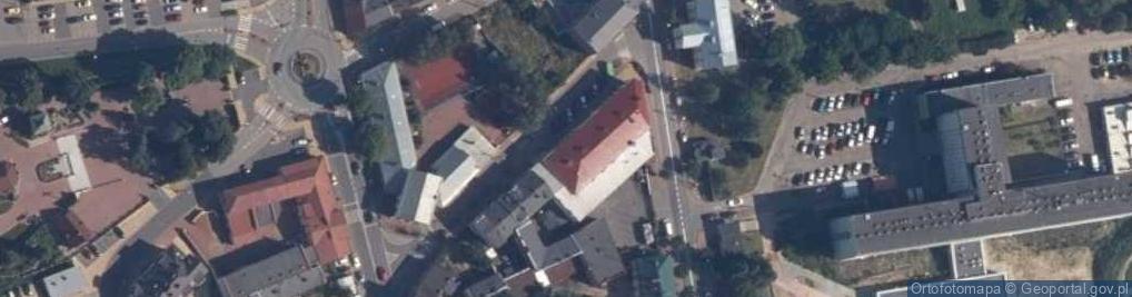 Zdjęcie satelitarne OSP w Grójcu