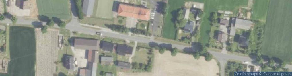 Zdjęcie satelitarne OSP w Gronowicach