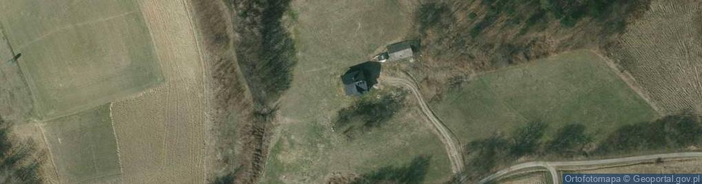 Zdjęcie satelitarne OSP w Grudnej Dolnej