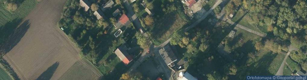 Zdjęcie satelitarne OSP w Grudyni Wielkiej