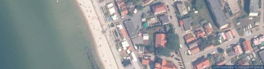 Zdjęcie satelitarne OSP w Helu