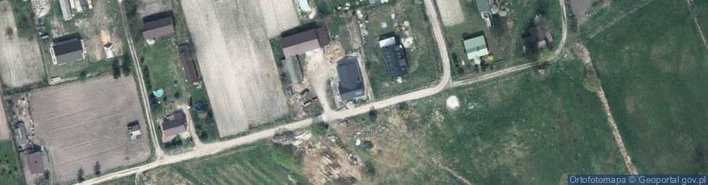 Zdjęcie satelitarne OSP w Horodyszczu