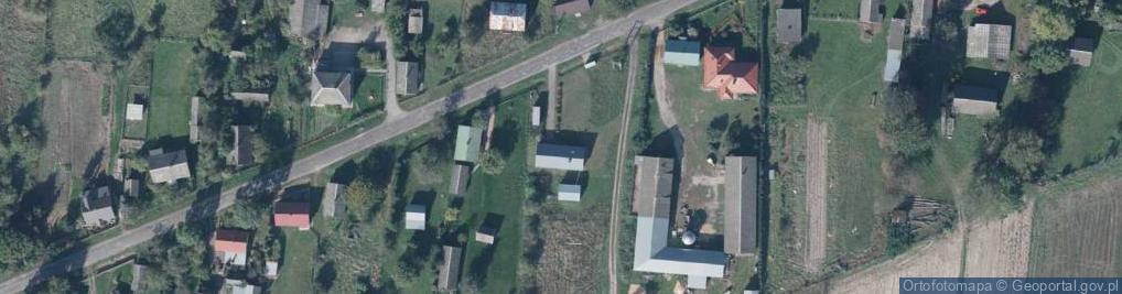 Zdjęcie satelitarne OSP w Horostycie
