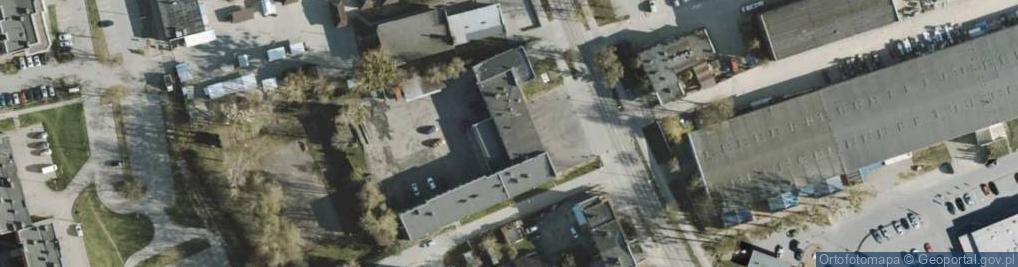 Zdjęcie satelitarne OSP w Iławie