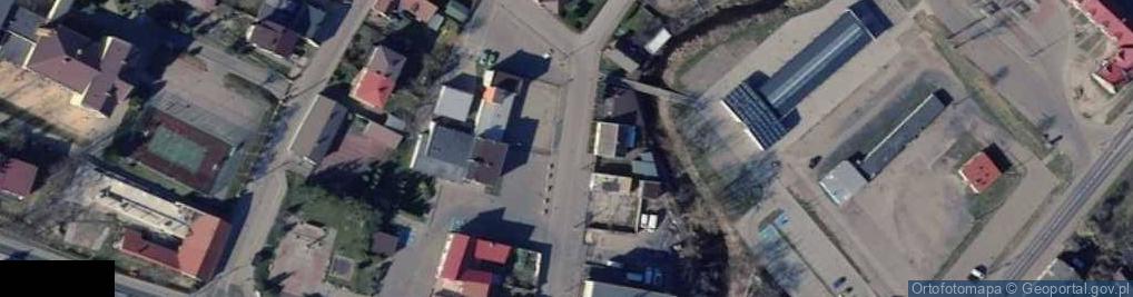 Zdjęcie satelitarne OSP w Iłży