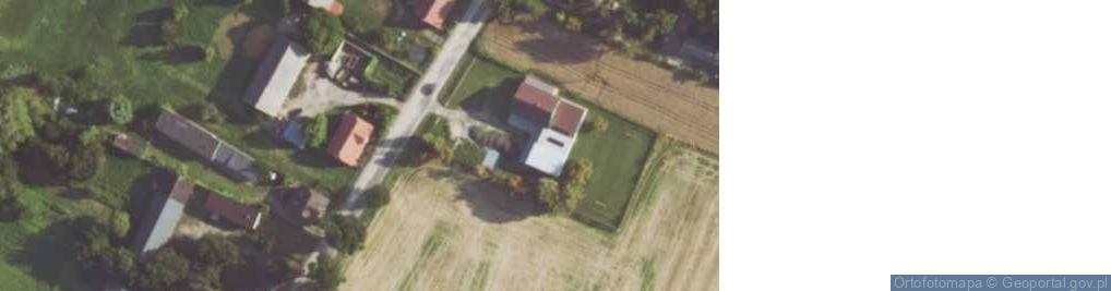Zdjęcie satelitarne OSP w Inczewie