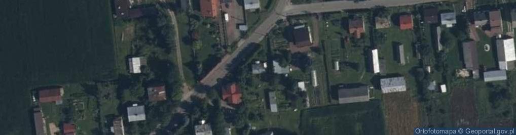 Zdjęcie satelitarne OSP w Jabłonnie Lackiej