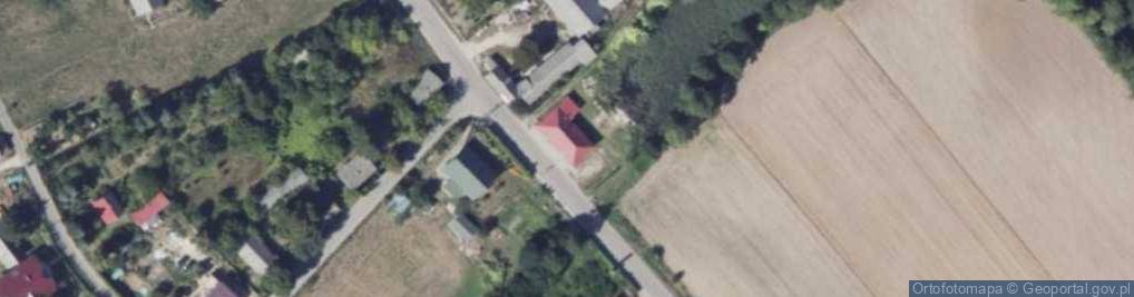 Zdjęcie satelitarne OSP w Jaciążku