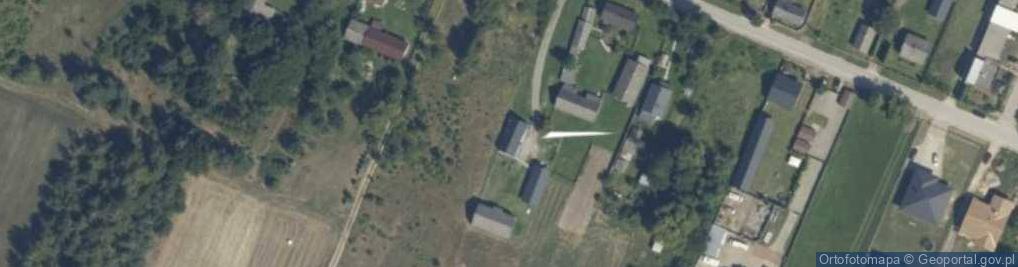 Zdjęcie satelitarne OSP w Jankowicach