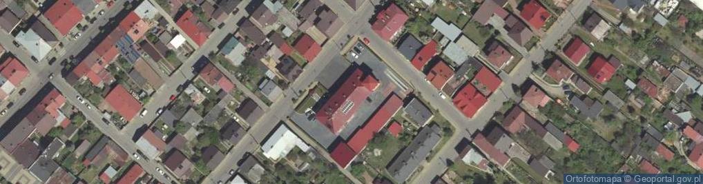 Zdjęcie satelitarne OSP w Janowie Lubelskim