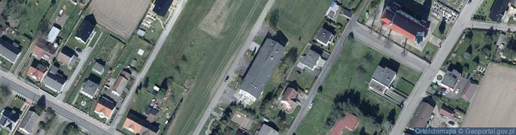 Zdjęcie satelitarne OSP w Januszkowicach