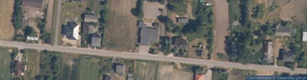 Zdjęcie satelitarne OSP w Jarostach