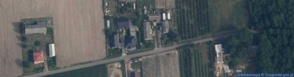 Zdjęcie satelitarne OSP w Jasieńcu