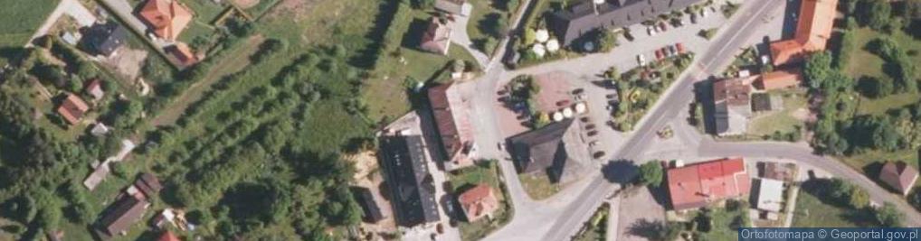 Zdjęcie satelitarne OSP w Jeleśni