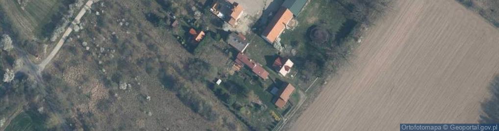 Zdjęcie satelitarne OSP w Jemiołowie