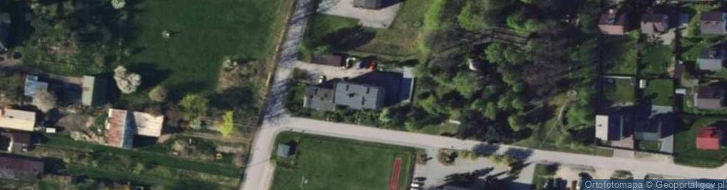 Zdjęcie satelitarne OSP w Jeżowie