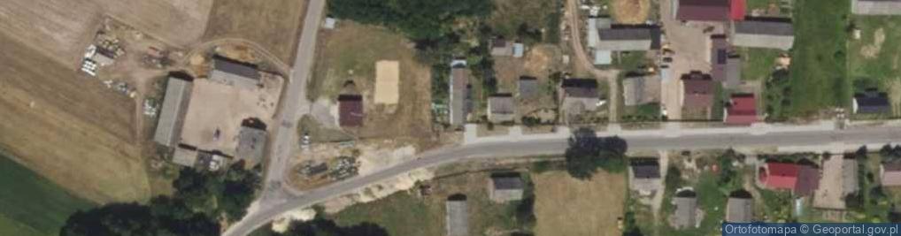 Zdjęcie satelitarne OSP w Józefkowie