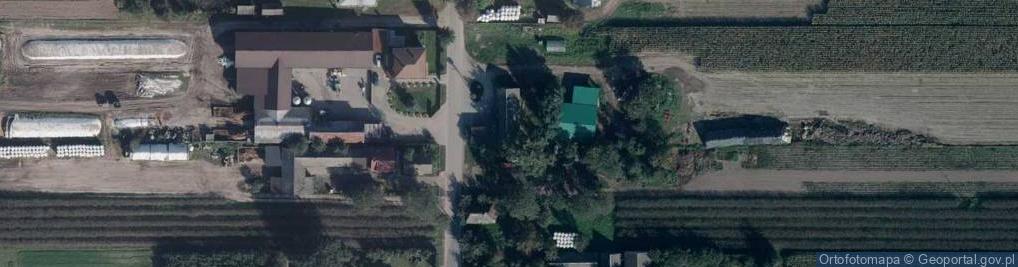 Zdjęcie satelitarne OSP w Józefowie