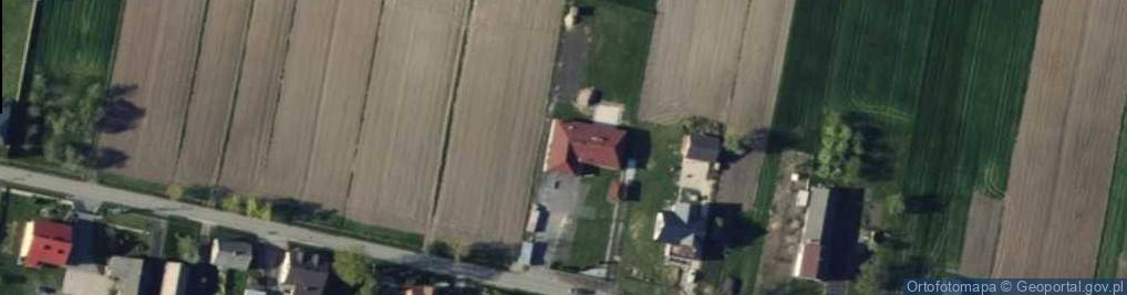 Zdjęcie satelitarne OSP w Jutroszewie