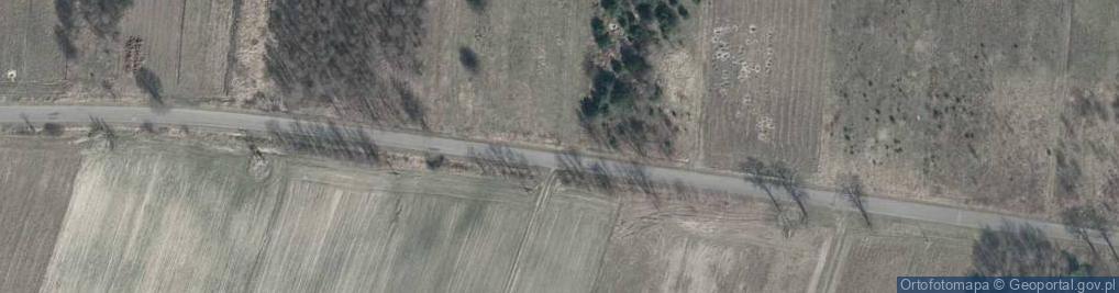 Zdjęcie satelitarne OSP w Kamieńcu