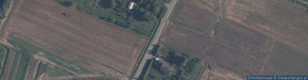 Zdjęcie satelitarne OSP w Kaniczkach