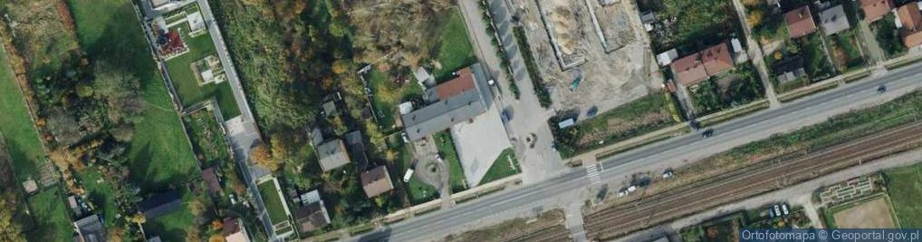 Zdjęcie satelitarne OSP w Kawodrzy Dolnej