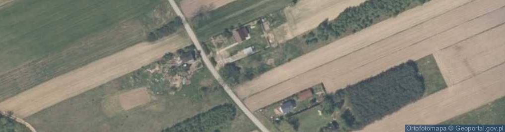 Zdjęcie satelitarne OSP w Kęszycach