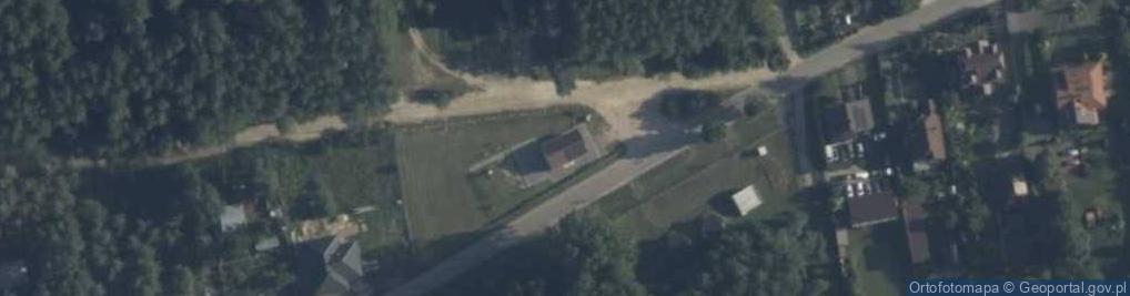 Zdjęcie satelitarne OSP w Kisielanach Żmichach