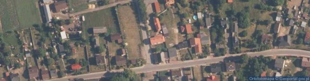 Zdjęcie satelitarne OSP w Kletni