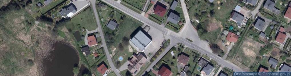 Zdjęcie satelitarne OSP w Kłokocinie Gmina Rybnik