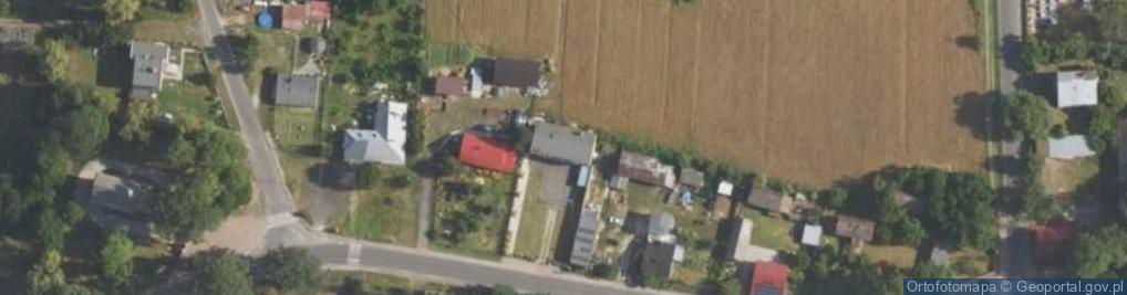 Zdjęcie satelitarne OSP w Kociszewie