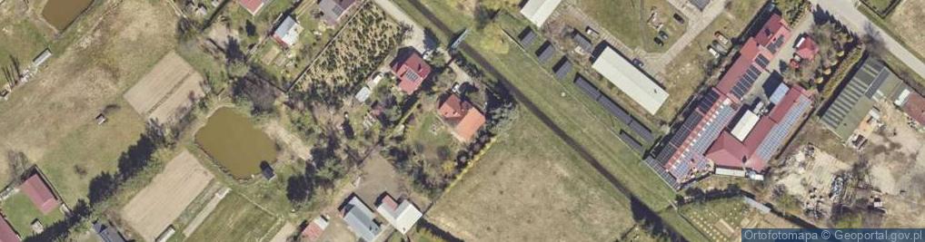 Zdjęcie satelitarne OSP w Kolbuszowej Dolnej